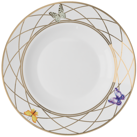 Суповая тарелка First Lady Танец бабочек