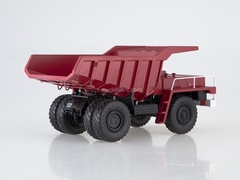 BELAZ-540 Dumper exhibition red-white 1:43 Dealer models BELAZ