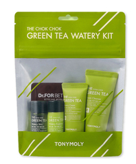 Üzə qulluq dəsti \ Набор для лица TONYMOLY The Chok Chok Green Tea Watery Kit