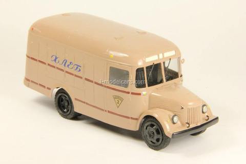 PAZ-657 van Bread delivery Vector-models 1:43