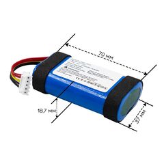 Аккумулятор для портативной акустики Sony SRS-XB33 (7.4V, 2700 mAh)