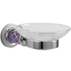 Boheme 10903-V-CR Мыльница MURANO CHROME (фиолетовое)_Комплект