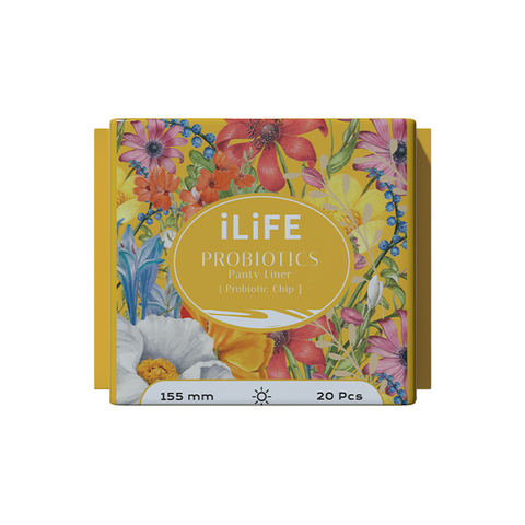 (0,1pv)iLiFE Ежедневные Женские прокладки с пробиотиками 155мм/20шт