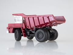 BELAZ-540 Dumper exhibition red-white 1:43 Dealer models BELAZ