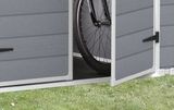 Пластиковый сарай Keter Manor Pent Double Door 6x8 фута