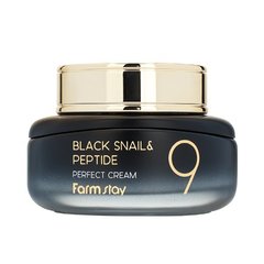 Крем для лица с муцином черной улитки и пептидами FARMSTAY Black Snail&Peptide 9 Cream 55 мл