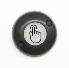 ART-ZN-Exit-Sensor Сенсорная кнопка выхода двухпроводная (чёрная) АртСистемы