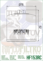 Фильтр масляный Hiflo HF153RC