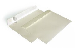 Конверт из бумаги цвета слоновая кость C4 (229х324 мм) 120 г/м²