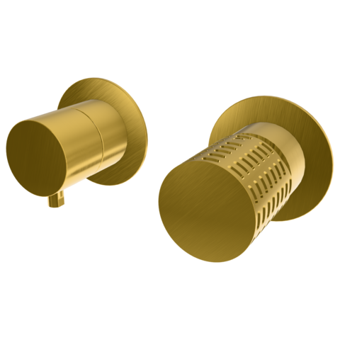 Remer CEC93ZPWBBG Смеситель для душа Remer Celebrity CEC93ZPWBBG, золото брашированное