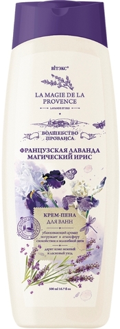 Волшебство Прованса Крем Пена для ванн Французская лаванда Магический ирис 500 мл. Витекс