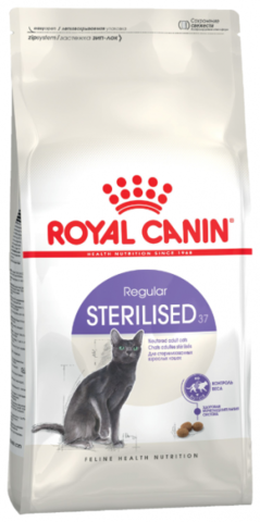 Корм для стерилизованных кошек Royal Canin 37 2 кг