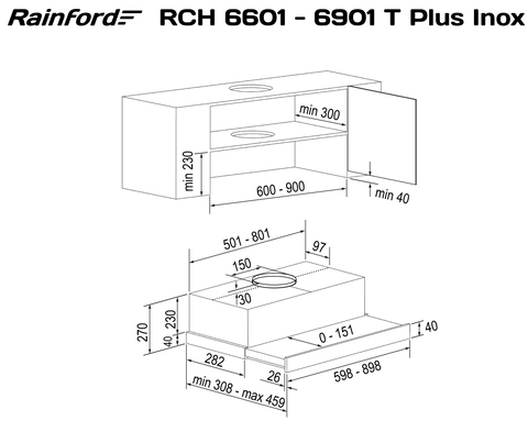 RAINFORD RCH-6601Т Plus Inox