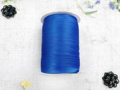 Косая бейка атласная, ш. 1,5 см, василёк