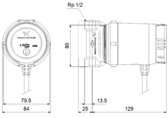 Grundfos Comfort 15-14 BA PM циркуляционный насос (97916757)