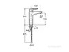 ATLAS Смеситель для раковины, Mezzo+, без донного клапана, (coldstart) Roca 5A3D90C00