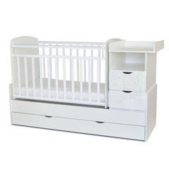 Кровать трансформер Indigo Сова (белый)