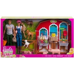 Куклы Barbie и Кен Игровой набор "На ферме"