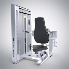 Трицепс-машина. Имитация отжиманий (Seated Dip) DHZ E-7026A. Стек 110 кг