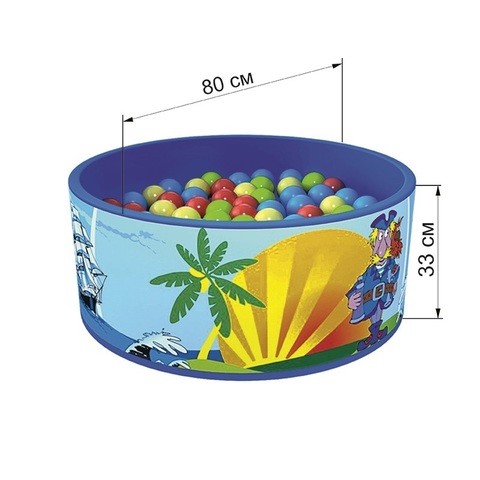 Детский сухой бассейн ROMANA Пиратский остров напрокат