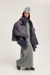 Бомбер двусторонний из экомеха