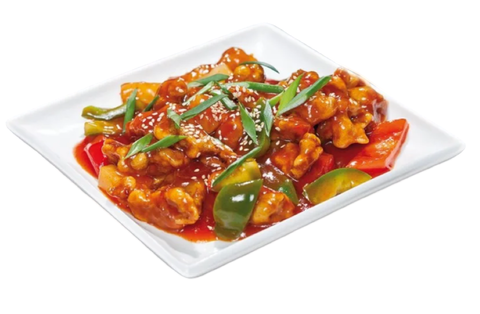 Куриное филе в кисло-сладком соусе с овощами ГП Цех