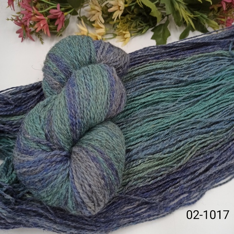 Дундага 6/2 шерсть секционного окрашивания 02-1017
