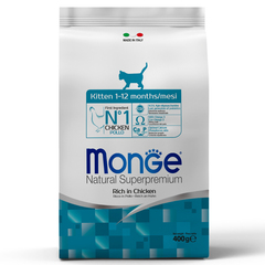 Monge cat корм сухой для котят и беременных кошек с курицей
