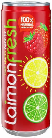 Напиток LAIMON FRESH лайм-лимон-ягоды ж/б 0,33л