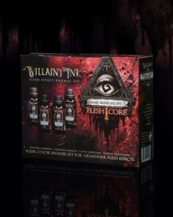Villainy Ink Enamels - Flesh Core Set I