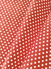 Ткань бязь плательная, рис. " Горох 6 мм", ширина 150 см, арт. 031