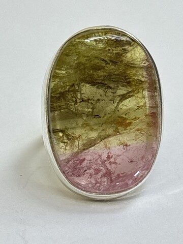 Мелон (кольцо с турмалином)