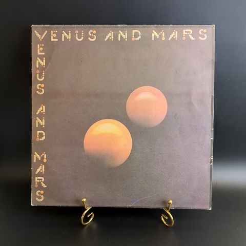 LP Wings / Paul McCartney - Venus and Mars. Виниловая пластинка 12 дюймов. Santa Records, 1994 год.