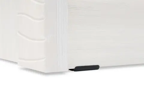 Стеллаж Монако ПН-19 ясень белый