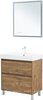 Aquanet 348196 Тумба с раковиной Nova Lite 2.0 75 напольная цв. дуб рустикальный (348196)