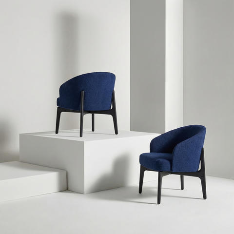 Дизайнерское кресло MAGNOLIA букле 786