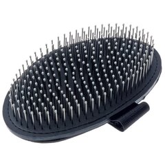 Petline щетка DeLIGHT резиновая (мет.зуб) на руку