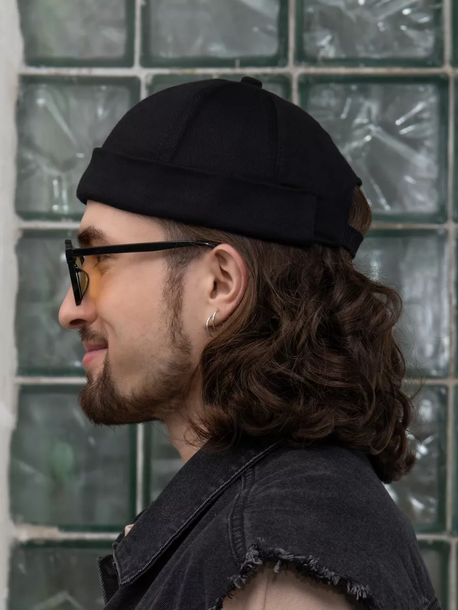 Бейсболка докер без козырька