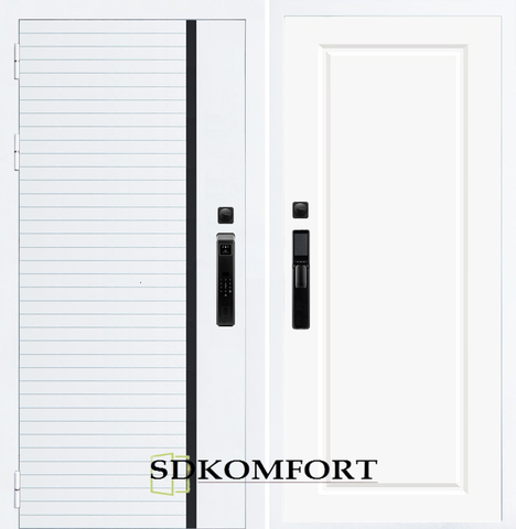 Белый матовый