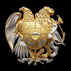 Силиконовый молд № 2614 Герб Армении
