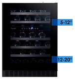 Шкаф винный Temptech Sommelier SOMX60DRB-24