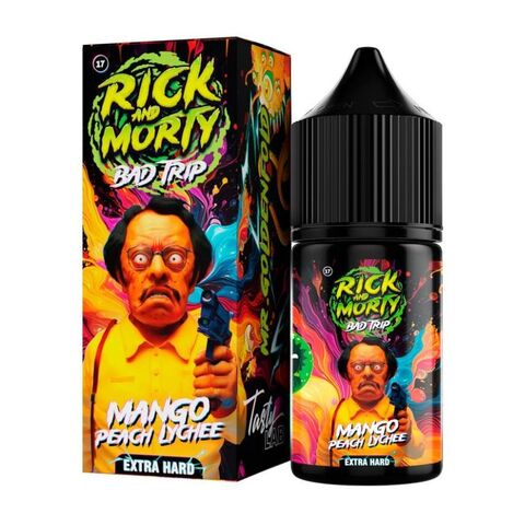 Rick & Morty Bad Trip Salt 2% Extra HARD 30 ml - Манго Личи Персик