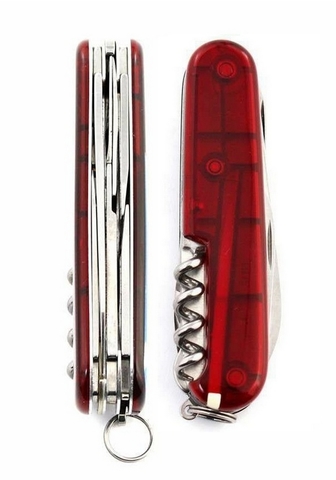 Нож складной Victorinox Climber, 91 mm, Jungfrau (1.3703.TE3)