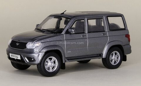 UAZ Patriot 2016 restyling gray 1:43 DeAgostini Auto Legends New Era #9