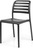 Стул Costa Bistrot пластиковый цвет антрацит Nardi Италия