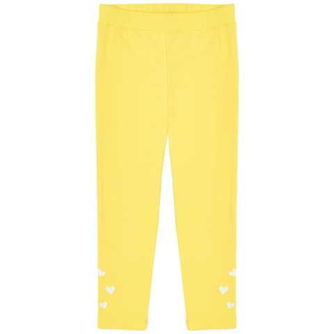 Желтые леггинсы для девочки KOGANKIDS