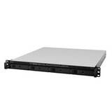 Synology RS820RP+ Сетевое хранилище (Rack 1U) QC2,1Ghz CPU/2Gb(upto18)/RAID0,1,10,5,5+spare,6/upto 4hot plug HDDs SATA(3