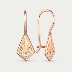 Серьги золотые