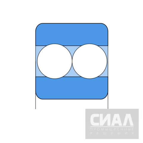 Подшипник самоустанавливающийся SKF (2208 E-2RS1TN9) 40х80х23