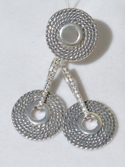 Холли (кольцо + серьги из серебра)